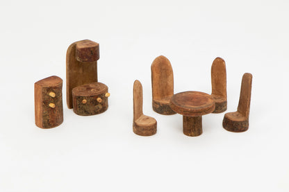 Tree Blocks Small Kitchen Furniture Set