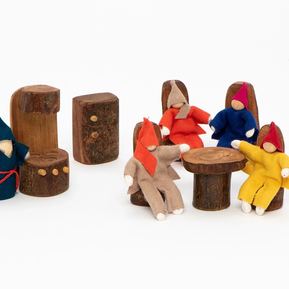 Tree Blocks Small Kitchen Furniture Set