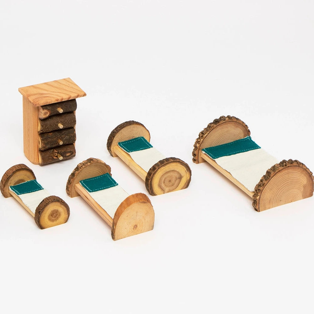 Tree Blocks Bed Time Set