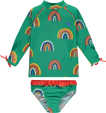 Kids UV Protective Rash Guard Swim Set - 50+, Swim top and Bottom | Muddy Puddles 