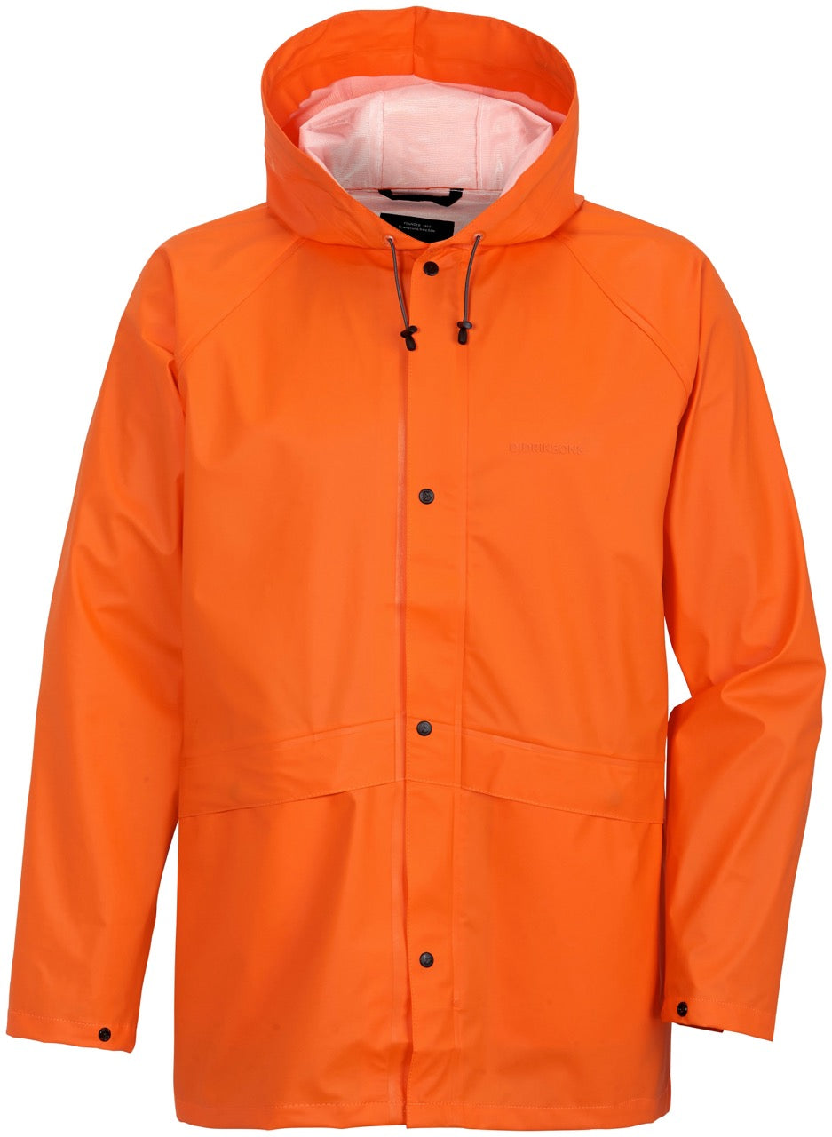 Adult Avon Unisex Rain Jacket – Waterproof, PU | Didriksons #color_flame