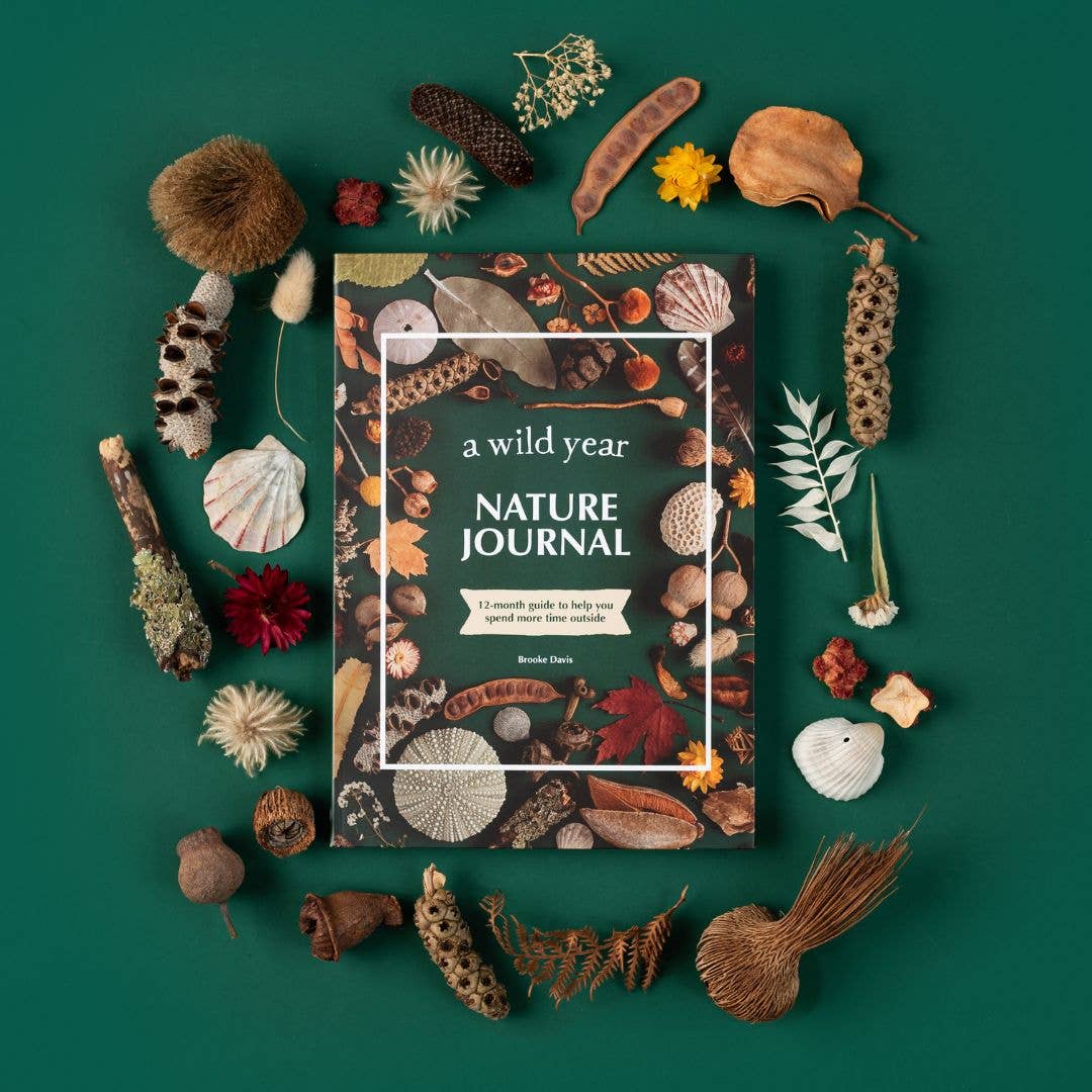 A Wild Year Nature Journal – Your Wild Books – Undated 12-Month Guided Journal