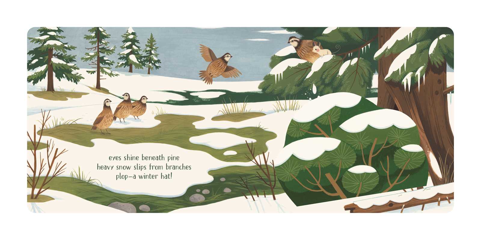 Kids Woodland Animal Board Book – Peek-a-boo Haiku – Interactive Lift-the-Flap Nature Book