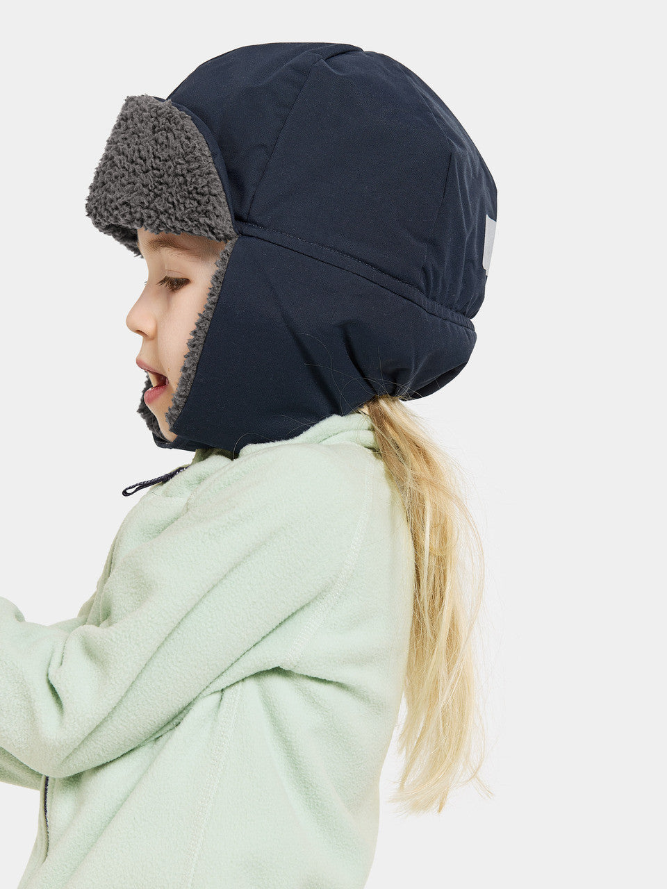 Kids Biggles Classic Trapper Style Winter Hat – Waterproof, Fleece Lined | Didriksons 