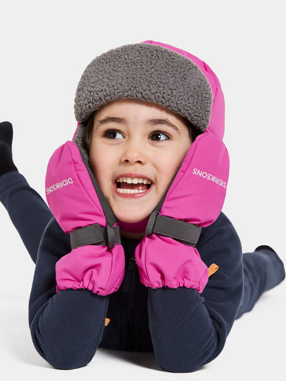 Kids Biggles Classic Trapper Style Winter Hat – Waterproof, Fleece Lined | Didriksons 