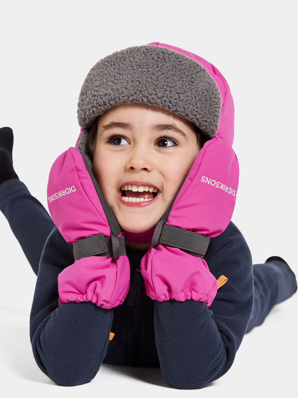 Kids Biggles Classic Trapper Style Winter Hat – Waterproof, Fleece Lined | Didriksons 