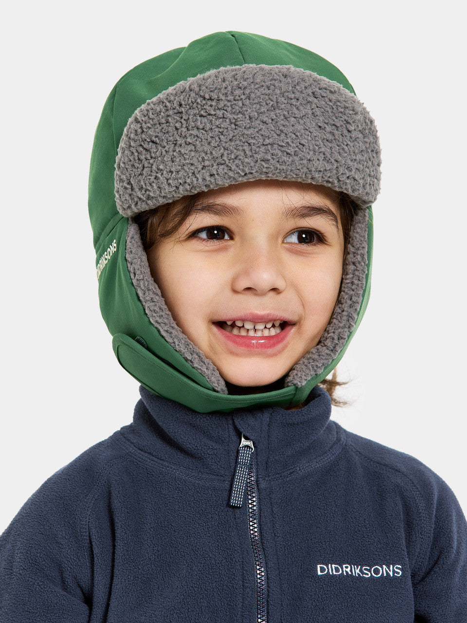 Kids Biggles Classic Trapper Style Winter Hat – Waterproof, Fleece Lined | Didriksons 