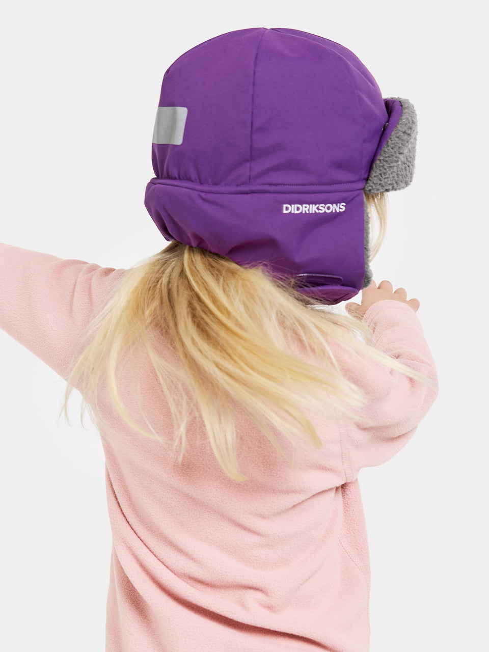 Kids Biggles Classic Trapper Style Winter Hat – Waterproof, Fleece Lined | Didriksons 