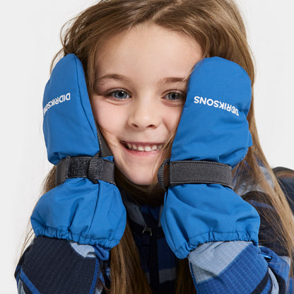 Kids Biggles Zip Winter Mittens – Insulated, Waterproof | Didriksons 