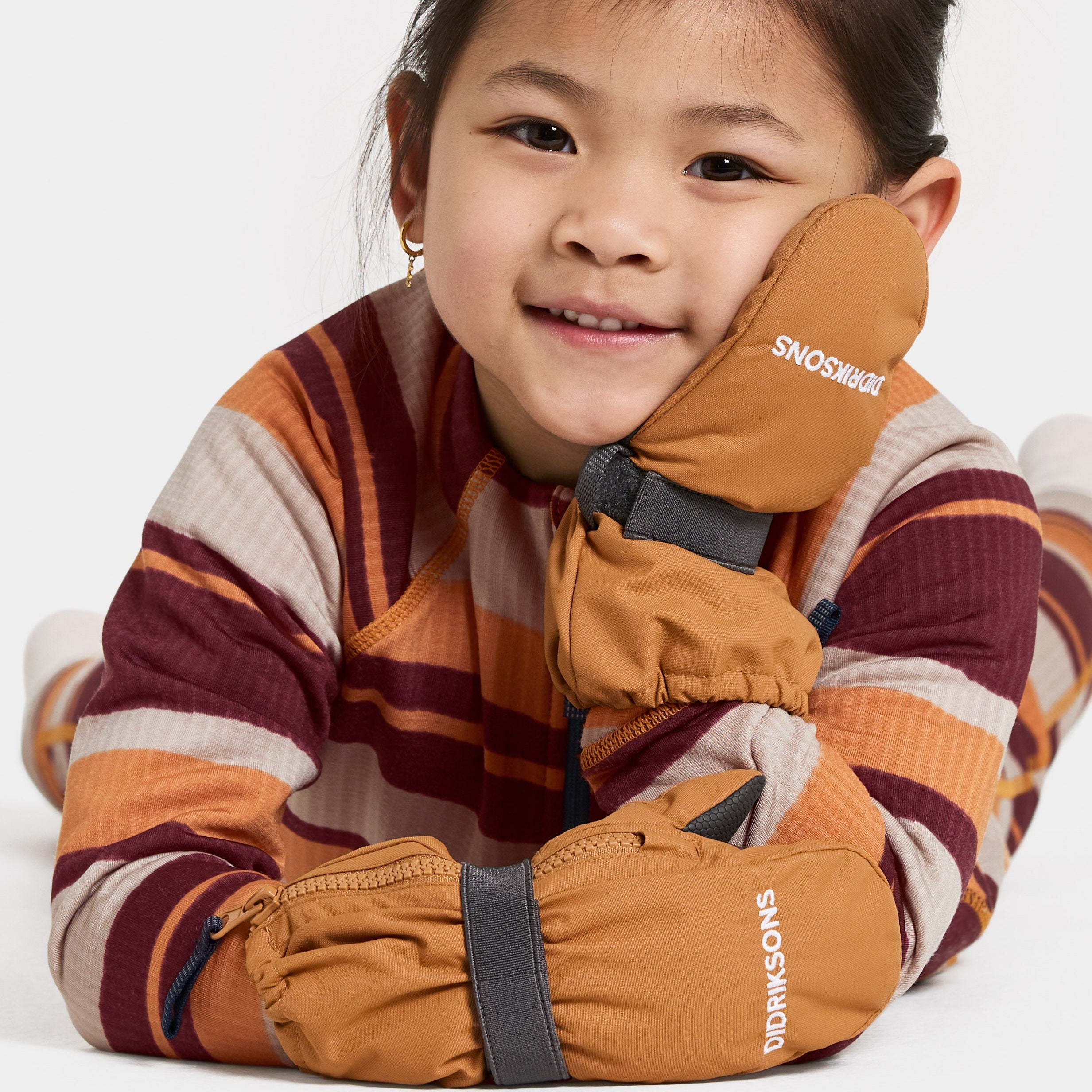 Kids Biggles Zip Winter Mittens – Insulated, Waterproof | Didriksons 