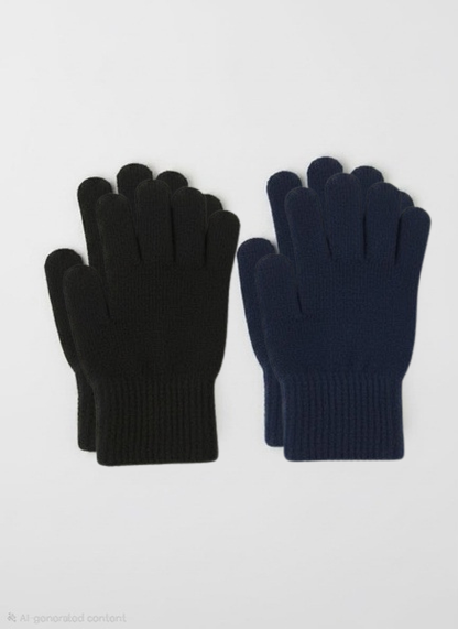 Kids 2-Pack Eco Magic Gloves | Polarn O. Pyret