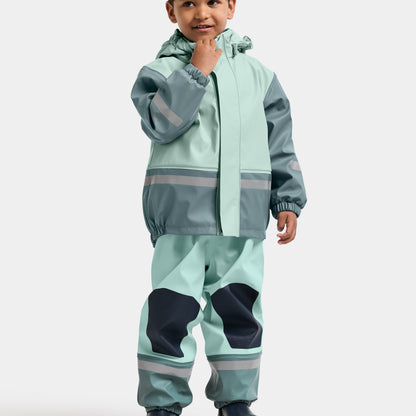 Kids Fleece Lined 2-piece Boardman  Rain Set | Didriksons |