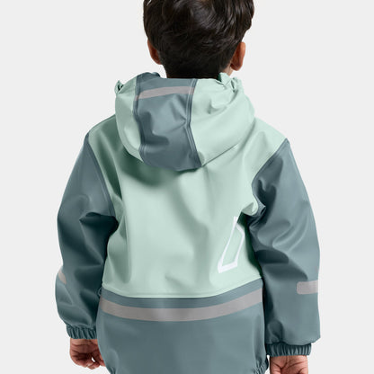 Kids Fleece Lined 2-piece Boardman  Rain Set | Didriksons |