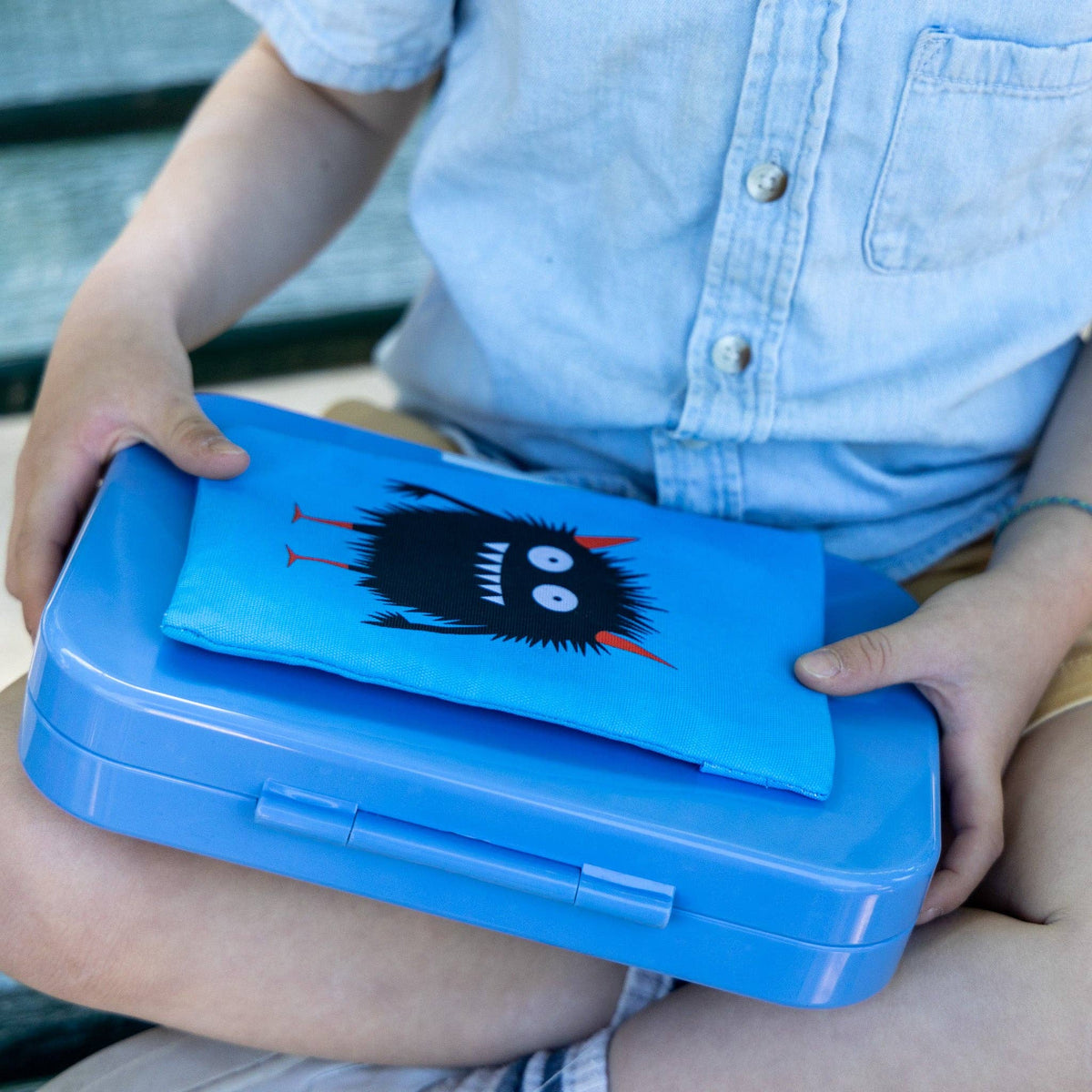 Lunch Box Gel Ice Packs 2-Pack – Yumbox No-Sweat – Monster & Shark Sleeves