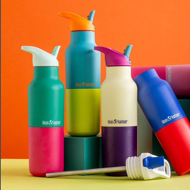 Klean Kanteen Rise Classic 16 oz Insulated Water Bottle