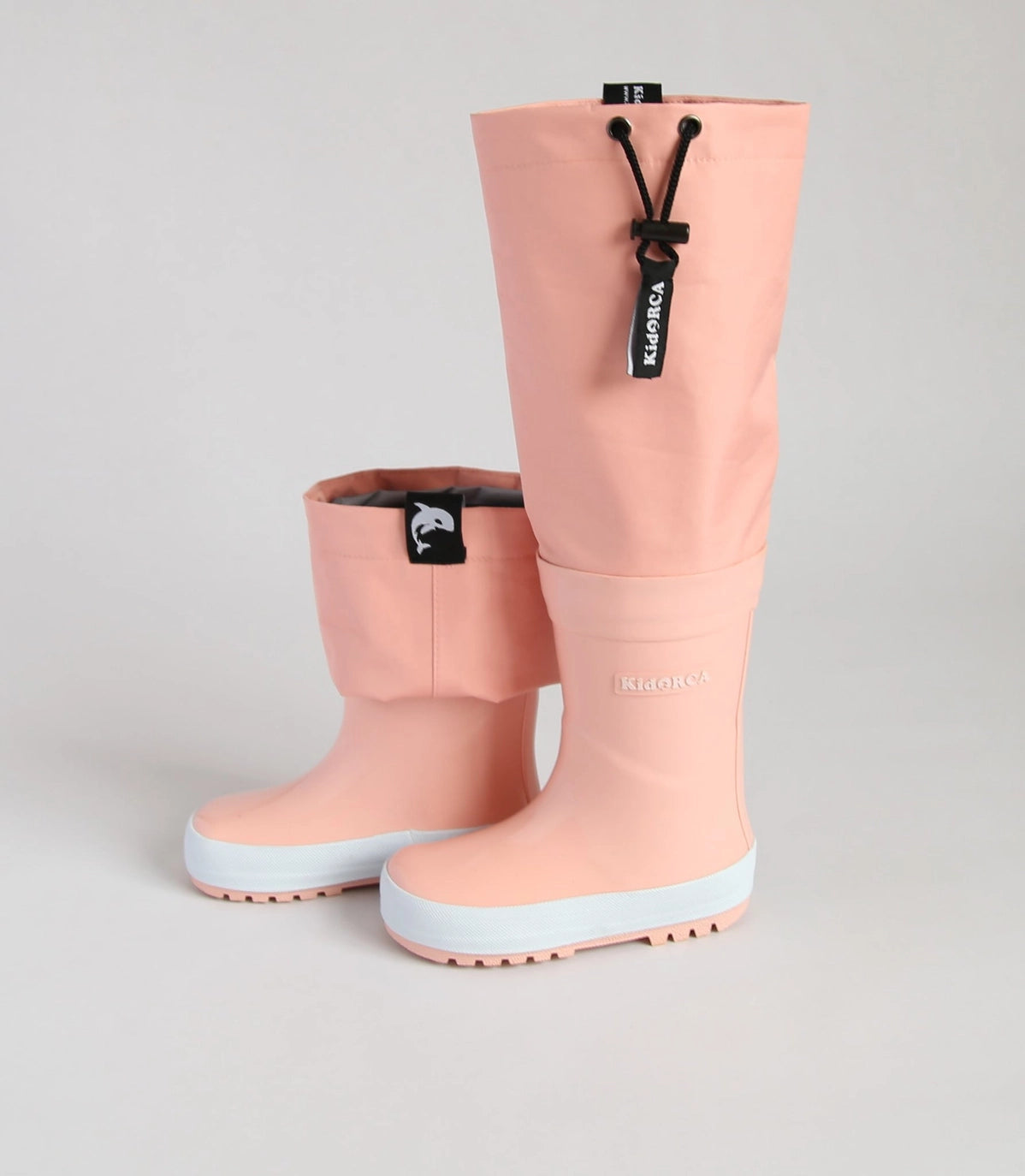 Kids Rain Boots with Above Knee Waders - Waterproof | KidORCA 
