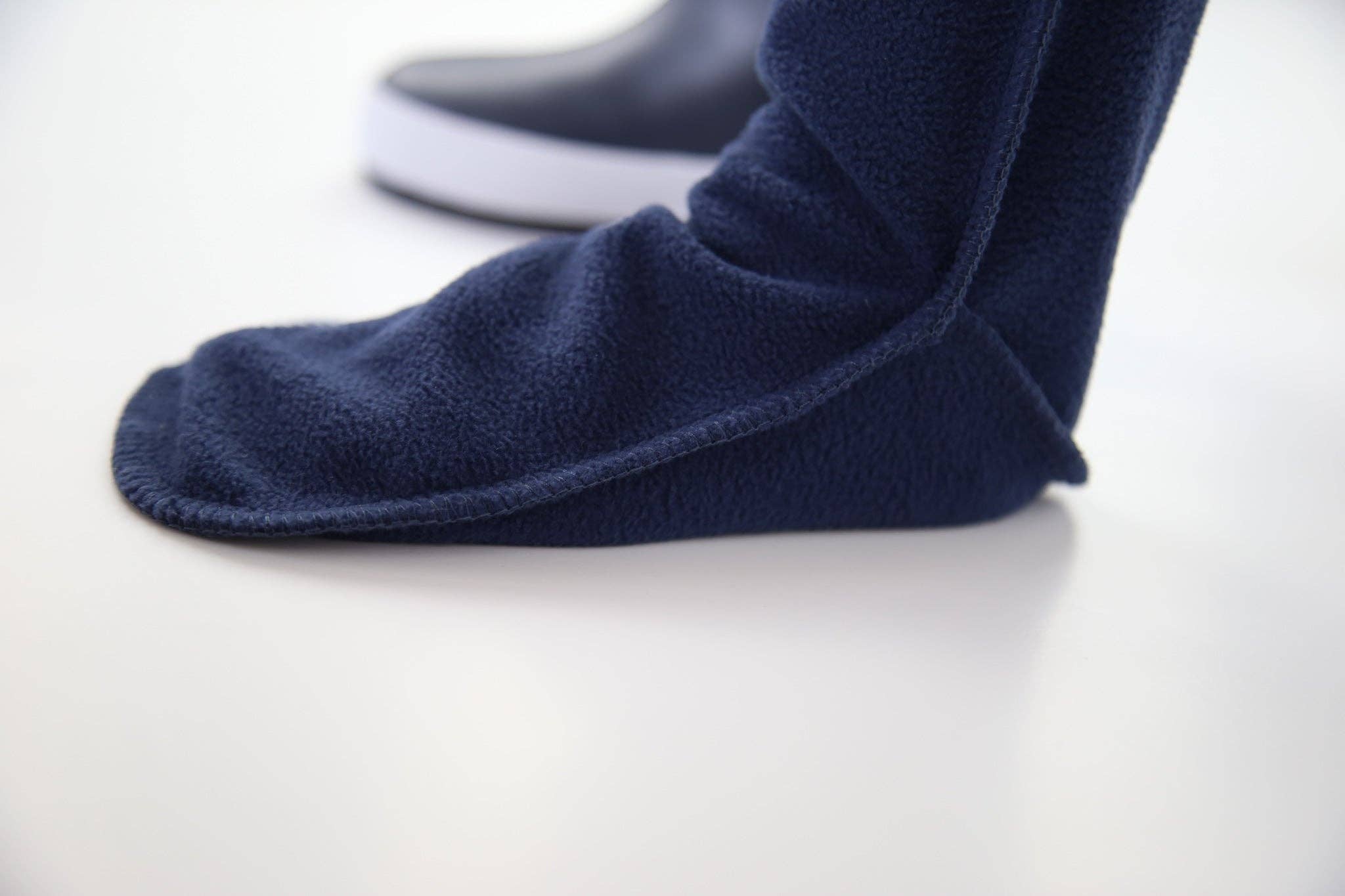 Kids Fleece Socks - Navy