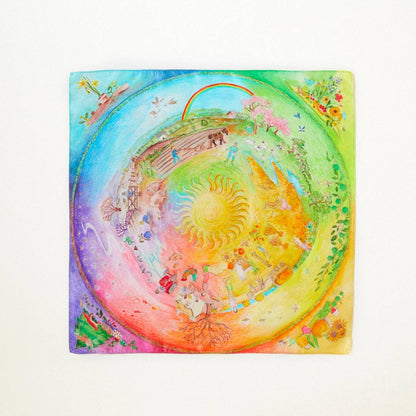 Around the Year Mini Playsilk – Sarah’s Silks