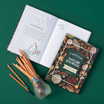 A Wild Year Nature Journal – Your Wild Books – Undated 12-Month Guided Journal