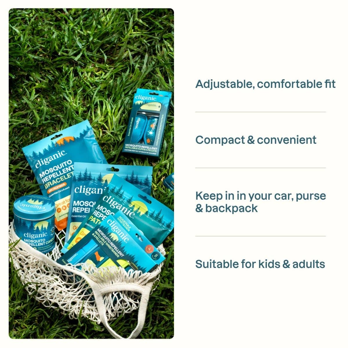 Mosquito Repellent Bracelets - Microfiber