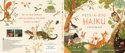 Kids Woodland Animal Board Book – Peek-a-boo Haiku – Interactive Lift-the-Flap Nature Book