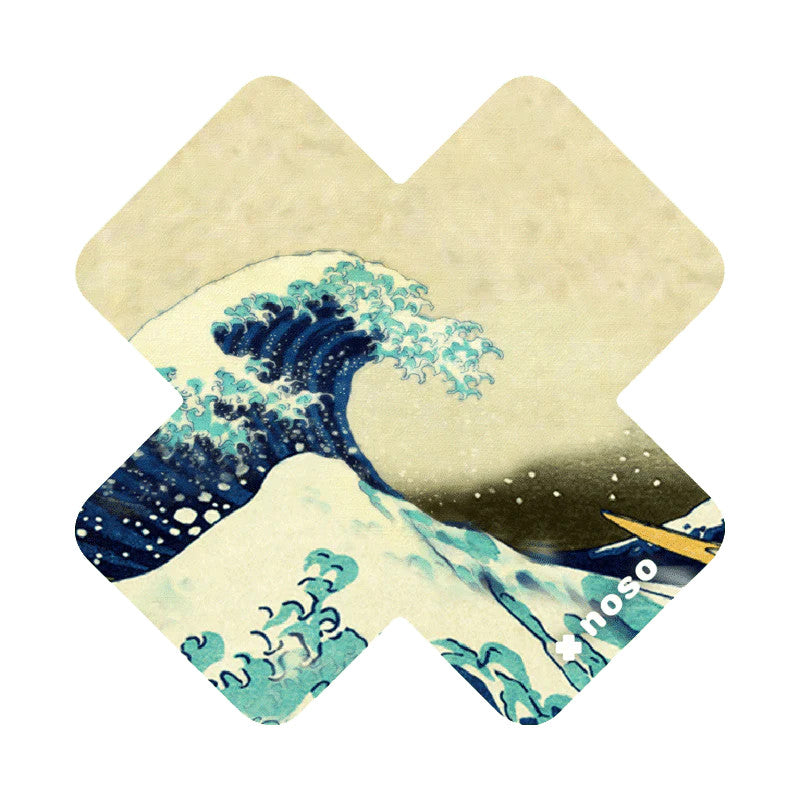Outerwear Repair Patch Great Wave | NOSO