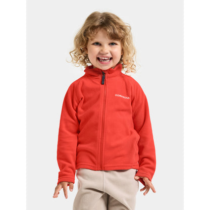 Kids Monte Mid Layer Fleece Jacket – Full Zip | Didriksons 