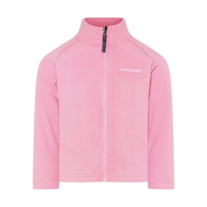 Kids Monte Mid Layer Fleece Jacket – Full Zip | Didriksons 