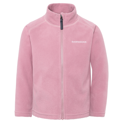 Kids Monte Mid Layer Fleece Jacket – Full Zip | Didriksons 