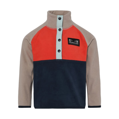 Kids Monte Half Button Fleece Jacket | Didriksons | 