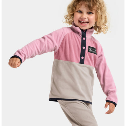 Kids Monte Half Button Fleece Jacket | Didriksons | 