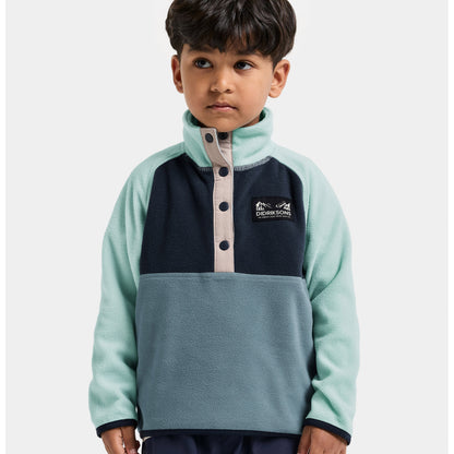 Kids Monte Half Button Fleece Jacket | Didriksons | 