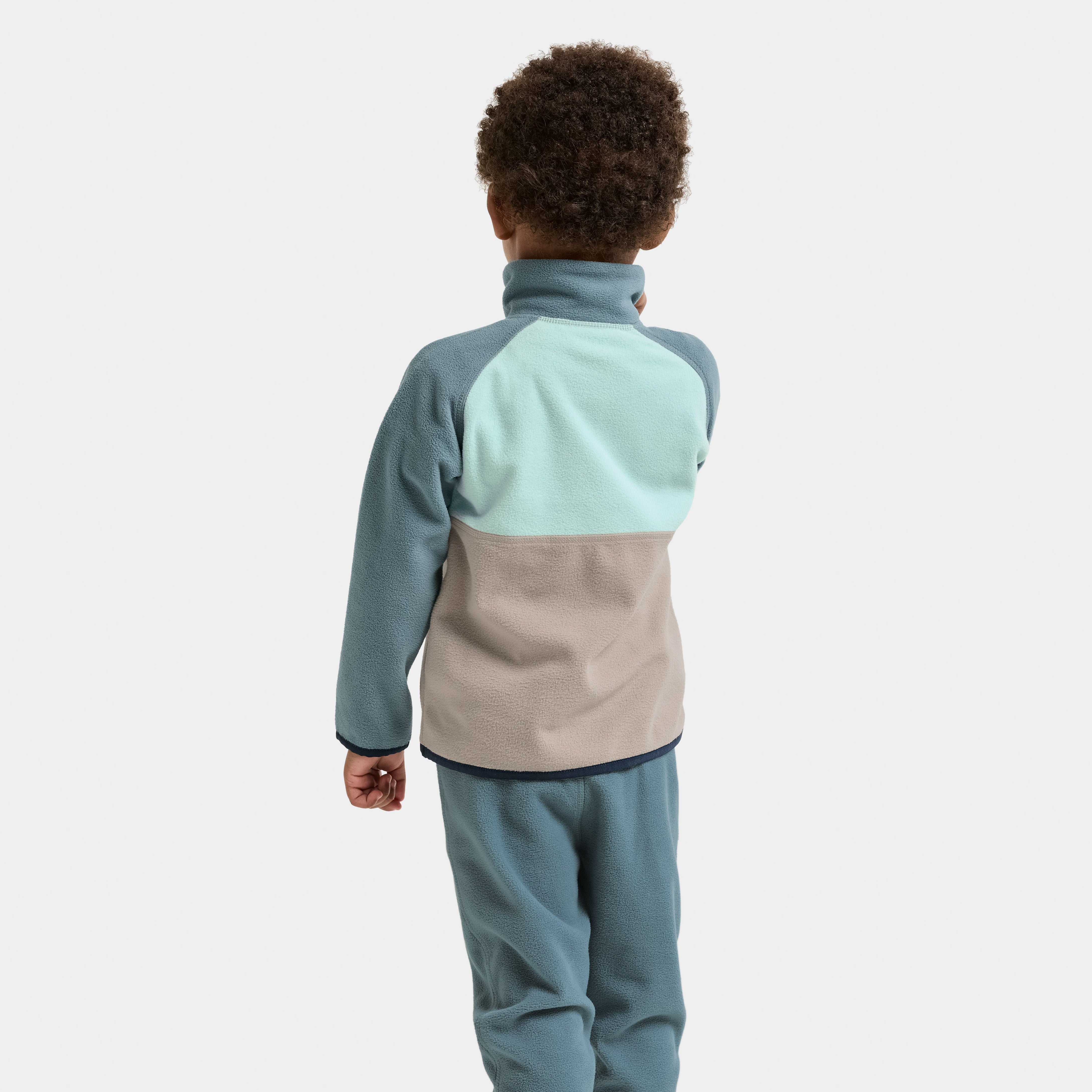 Kids Monte Half Button Fleece Jacket | Didriksons | 