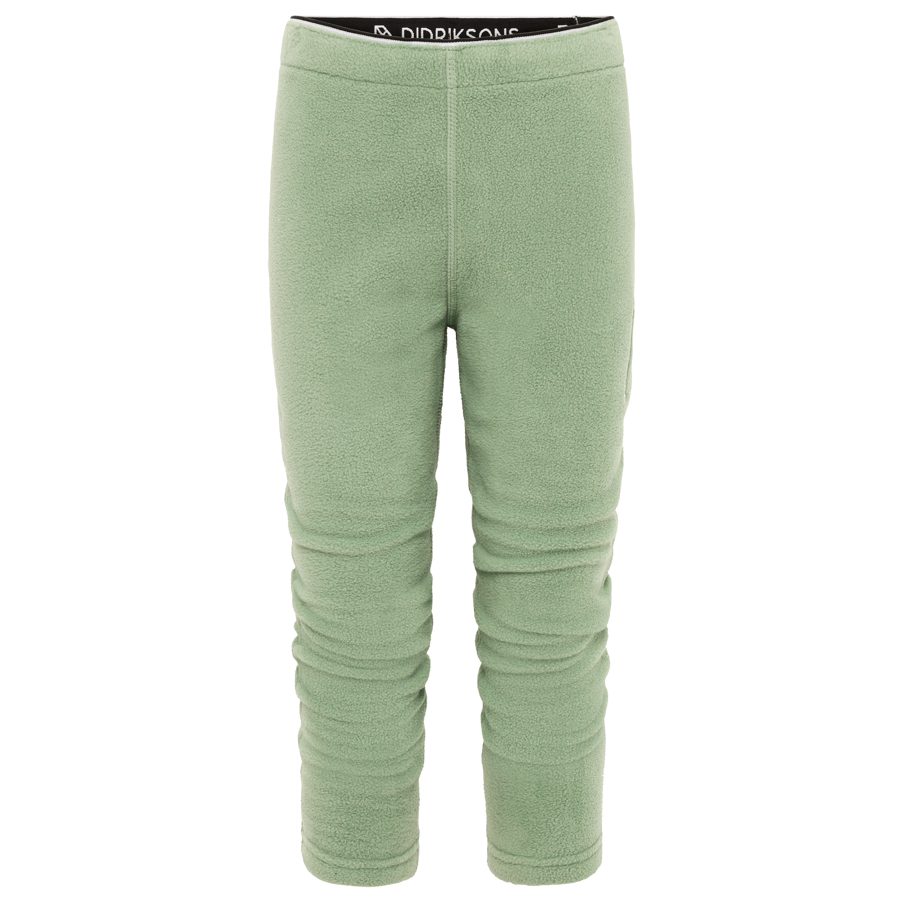 Kids Monte Fleece Pants – Mid Layer | Didriksons | #color_sage-green