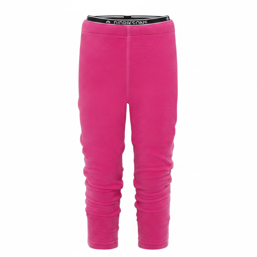 Kids Monte Fleece Pants – Mid Layer | Didriksons | #color_plastic-pink