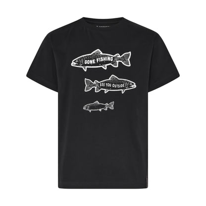 Youth Mynta Gone Fishing T-Shirt | Didriksons | 