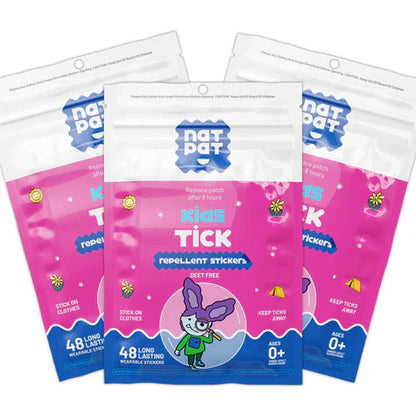 Kids Tick Repellent Stickers - DEET Free | NATPAT
