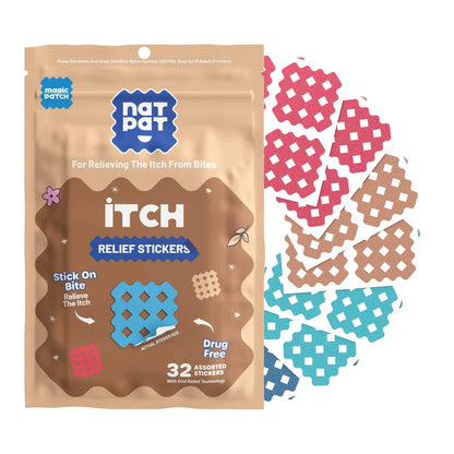 Kids Bug Stickers MagicPatch Itch Relief Patches - Chemical Free | NATPAT