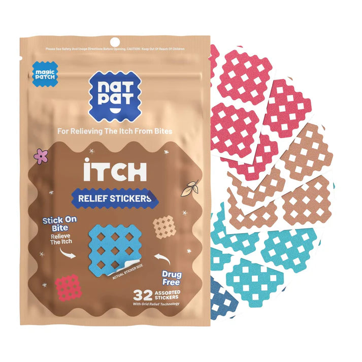 Kids Bug Stickers MagicPatch Itch Relief Patches - Chemical Free | NATPAT