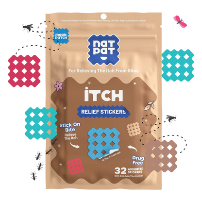 Kids Bug Stickers MagicPatch Itch Relief Patches - Chemical Free | NATPAT