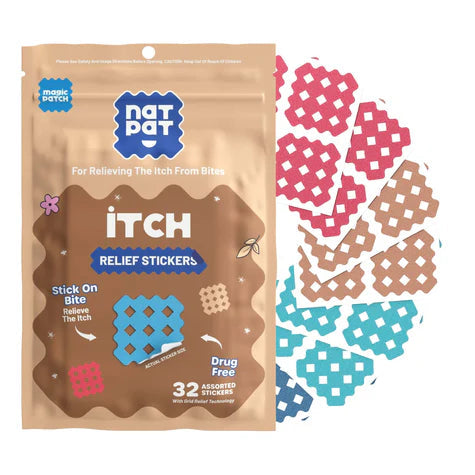 Kids Bug Stickers MagicPatch Itch Relief Patches - Chemical Free | NATPAT