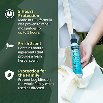 Essential Oil Insect Repellent- Herbal Scent | Natrapel