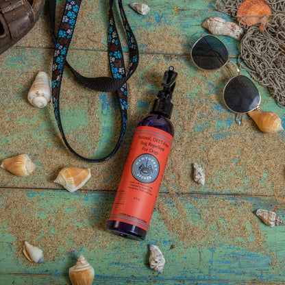 Natural Bug Repellent for Dogs Spray - Gentle yet Effective, Safe | Nantucket Spider_