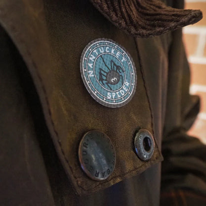 Mosquito Repelling Stickers, Made with Essentials Oils | Nantucket Spider | 