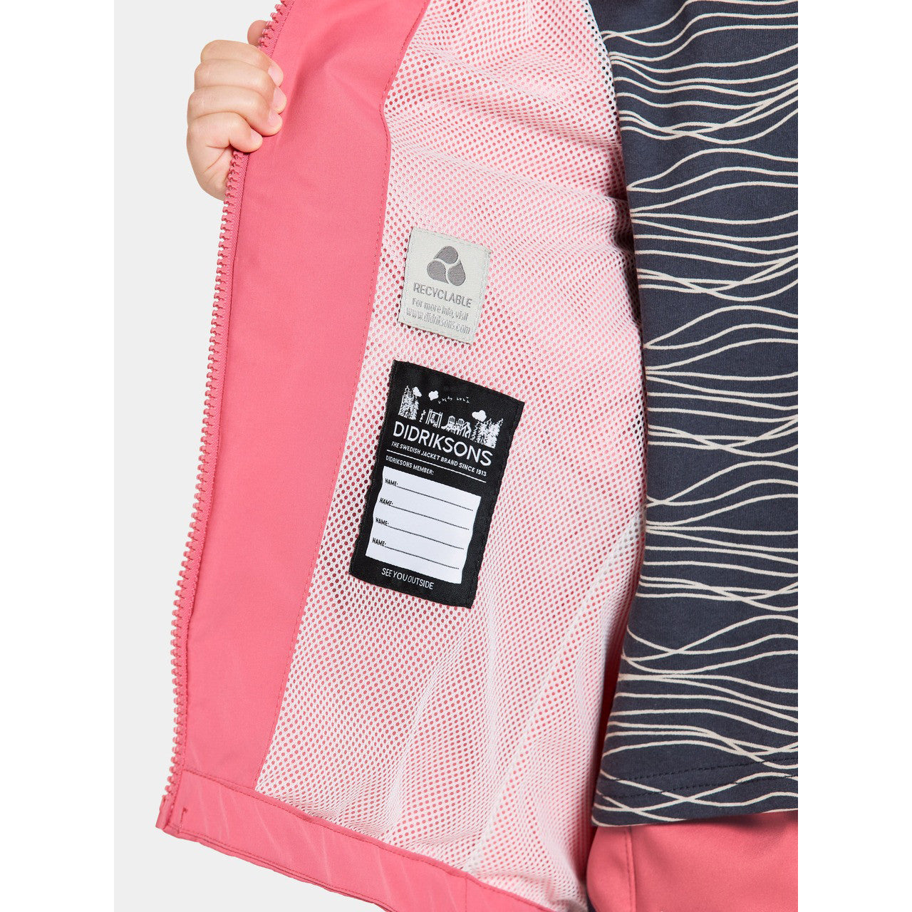 Kids Waterproof Unlined Shell Jacket- Norma – Breathable | Didriksons 