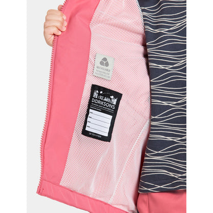 Kids Waterproof Unlined Shell Jacket- Norma – Breathable | Didriksons 