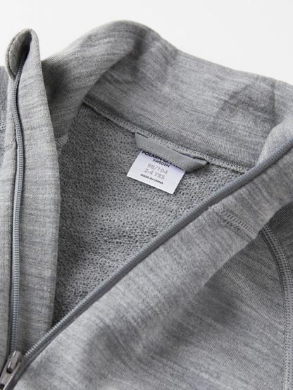 kids-merino-wool-terry-zip-up-sweater-polarn-o-pyret | 