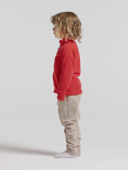 Kids Monte Mid Layer Fleece Jacket – Full Zip | Didriksons 