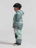 Kids Fleece Lined 2-piece Boardman  Rain Set | Didriksons |#color_ocean-mint