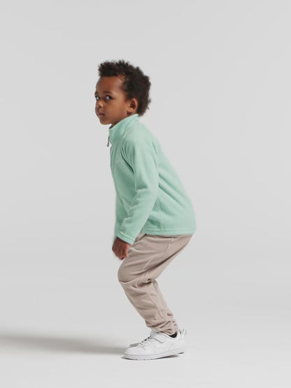 Kids Monte Mid Layer Fleece Jacket – Full Zip | Didriksons 